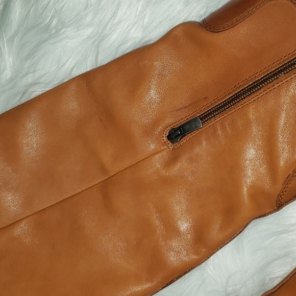BNIB Steve Madden Gyrate Cognac Boots - Picture 8 of 8